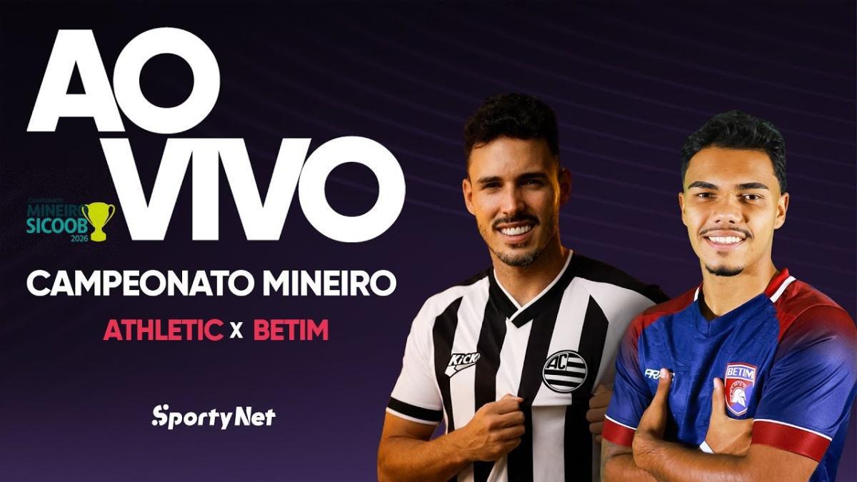 Athletic X Betim | Campeonato Mineiro - Ao Vivo e Com Imagens