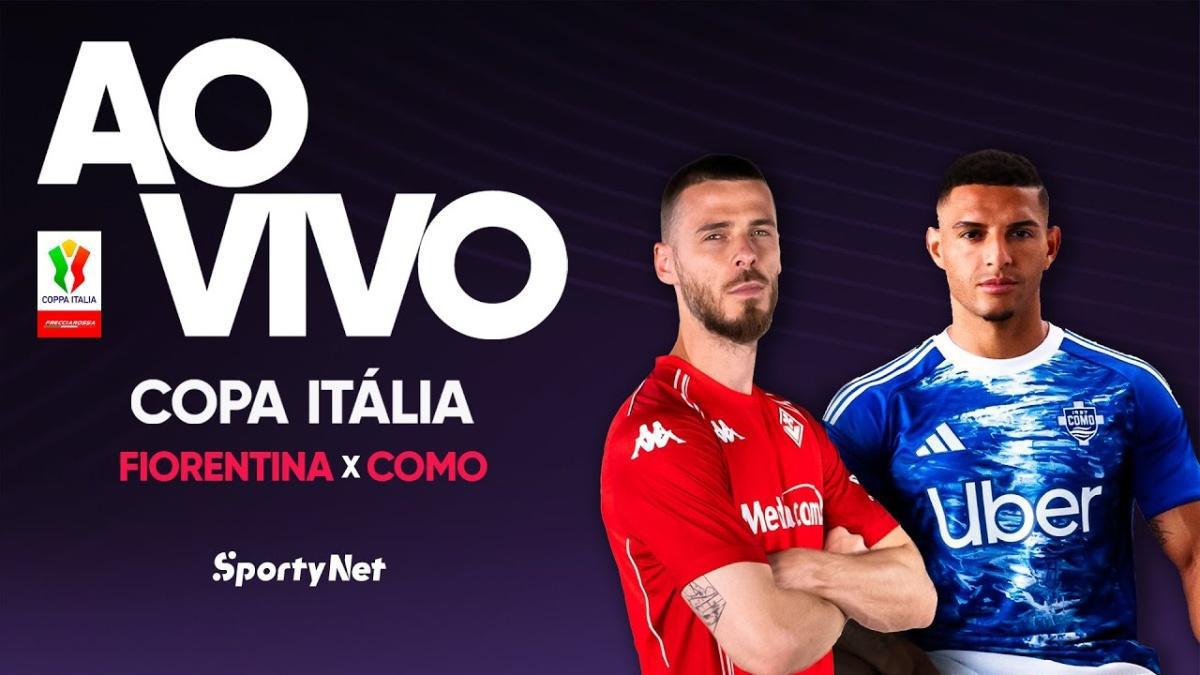 Fiorentina X Como | Oitavas de Final | Copa Itália - Ao Vivo e Com Imagens