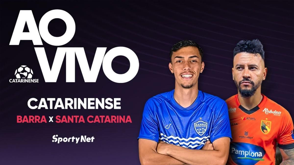 Barra X Santa Catarina | Quartas - Ida | Campeonato Catarinense - Ao Vivo e Com Imagens
