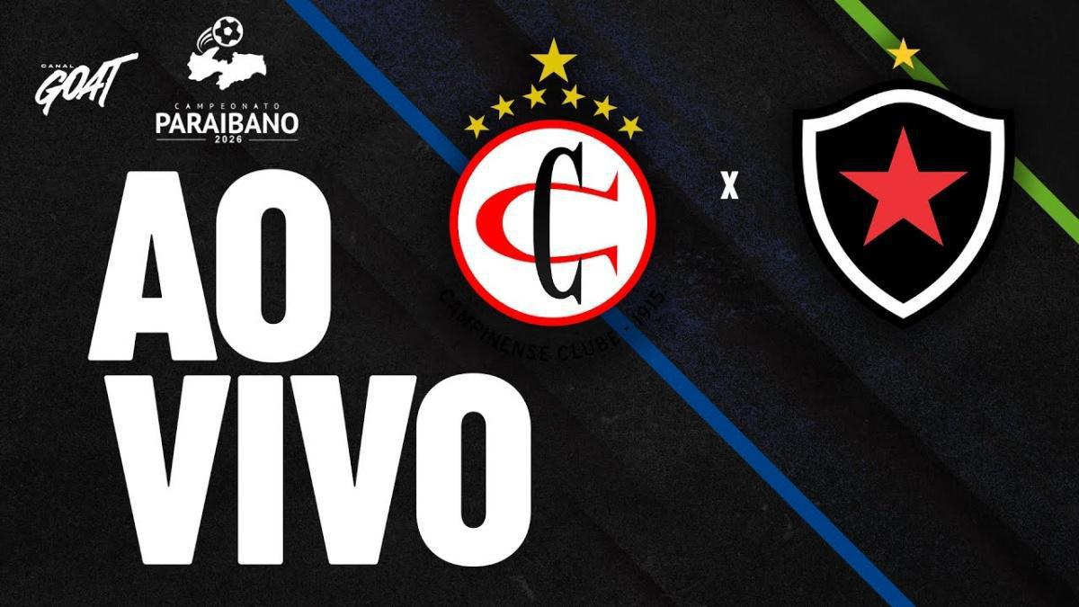 Campinense X Botafogo-pb | Campeonato Paraibano - Ao Vivo e Com Imagens