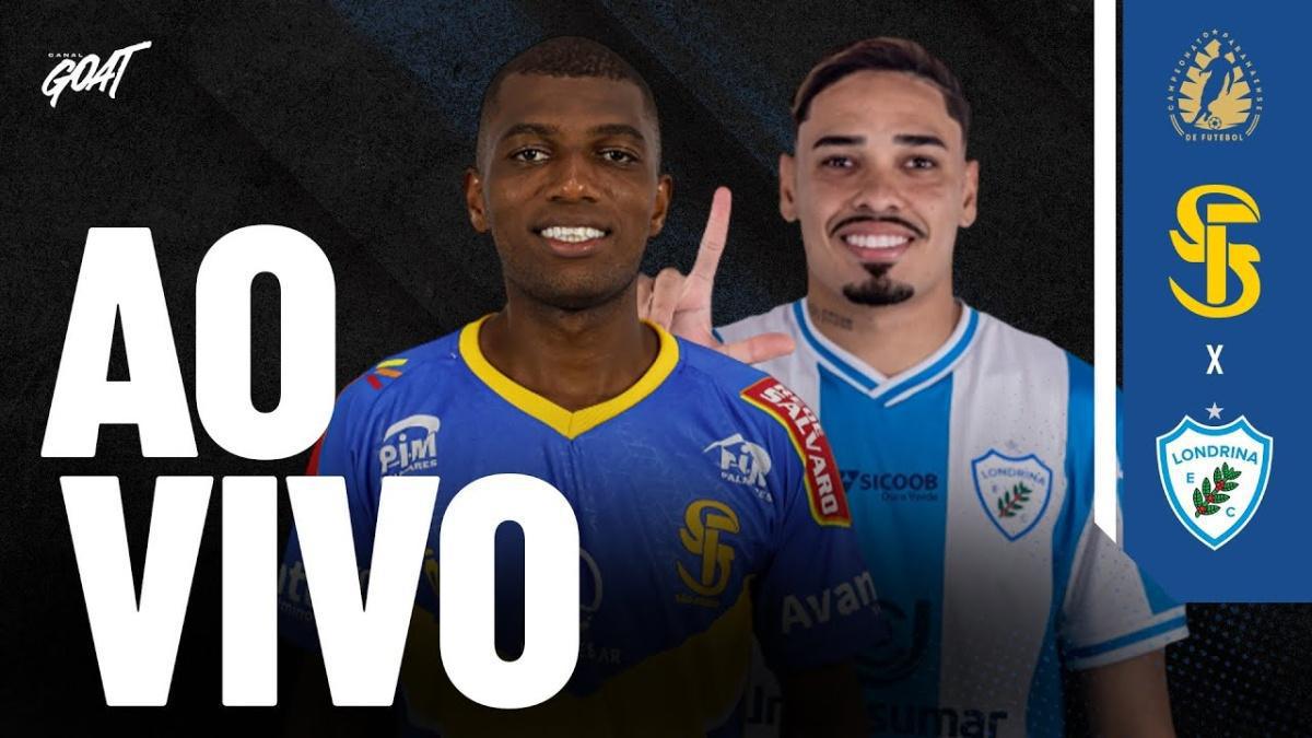 São Joseense X Londrina | Quartas de Final | Campeonato Paranaense - Ao Vivo e Com Imagens