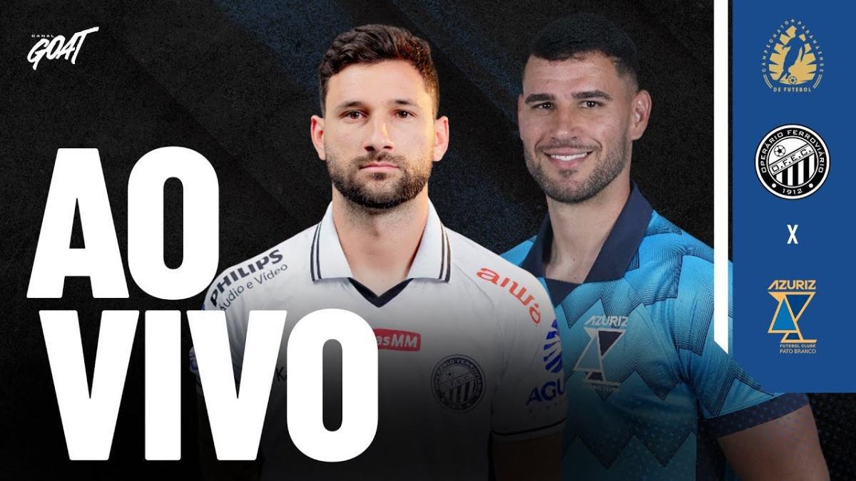 Operário X Azuriz | Quartas de Final | Campeonato Paranaense - Ao Vivo e Com Imagens