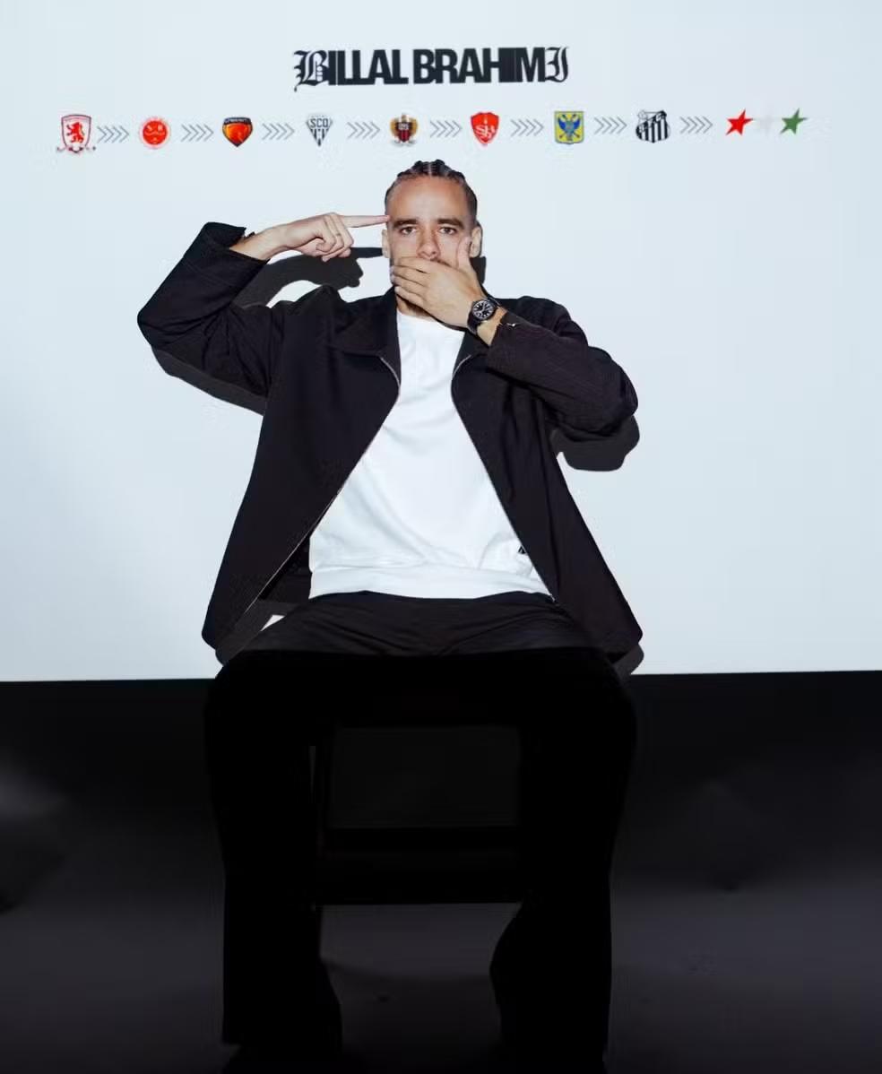 Santos acerta empréstimo de Bilal Brahimi ao Estrela da Amadora, de Portugal