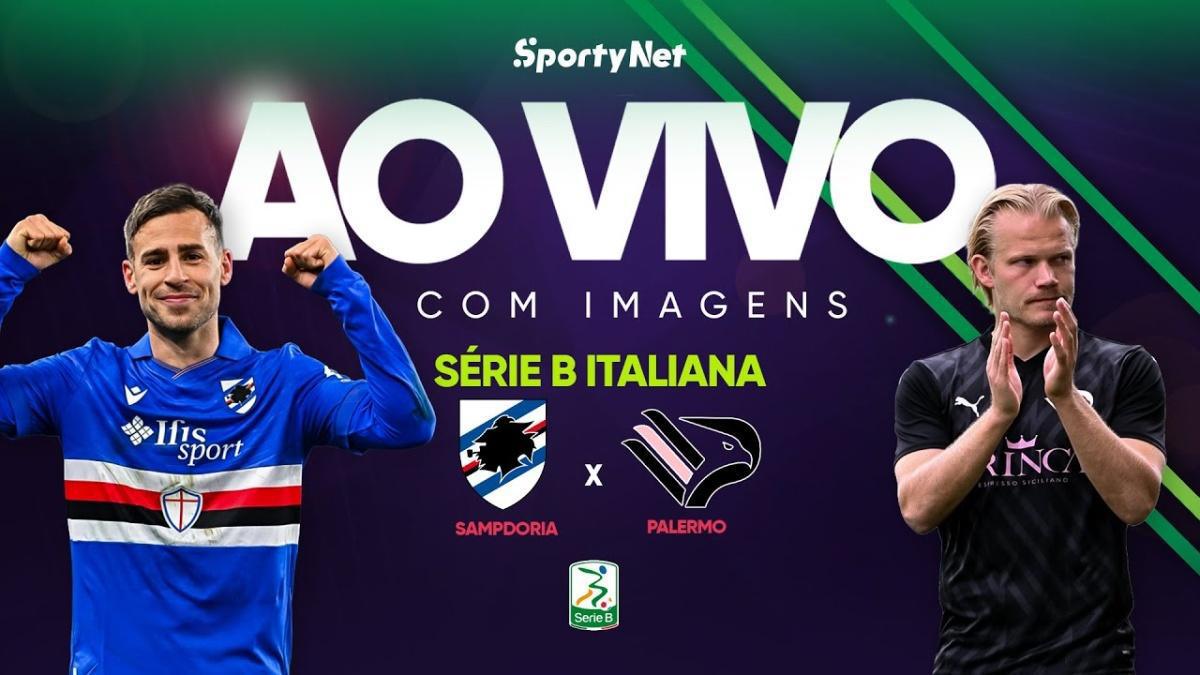 Sampdoria X Palermo | Série B Italiana - Ao Vivo e Com Imagens