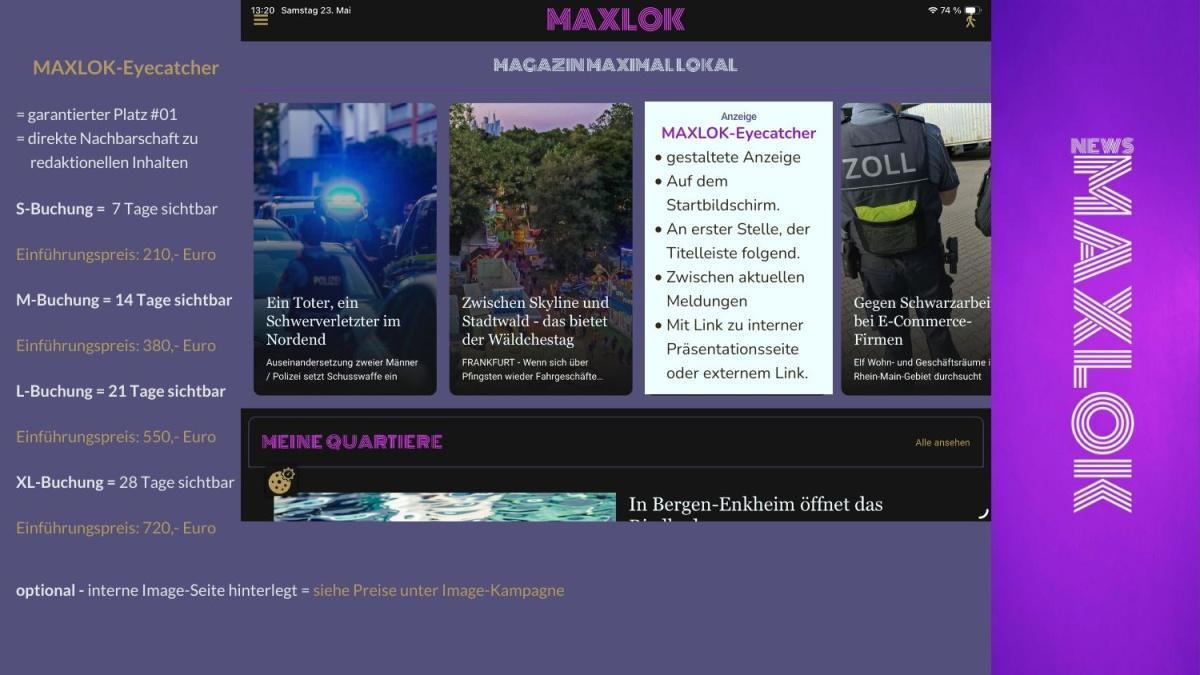 MAXLOK MEDIADATEN 2026