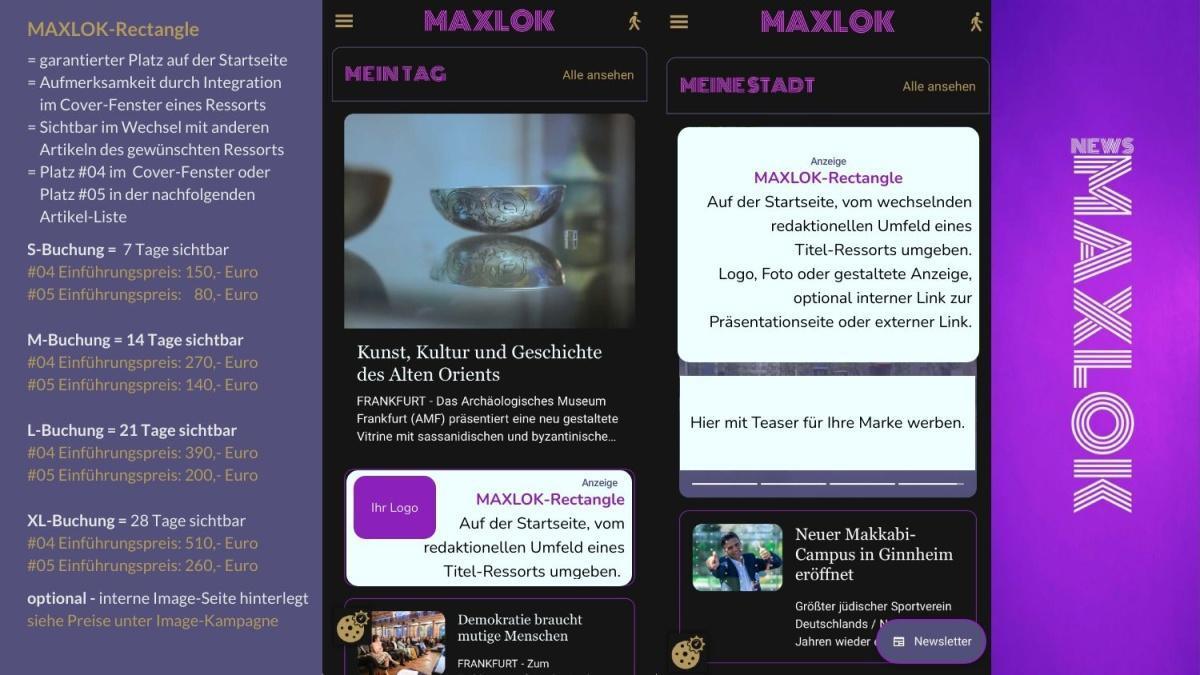 MAXLOK MEDIADATEN 2026