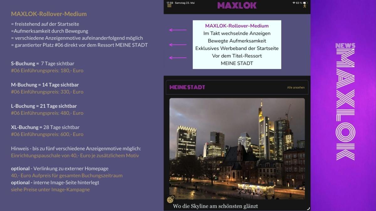 MAXLOK MEDIADATEN 2026