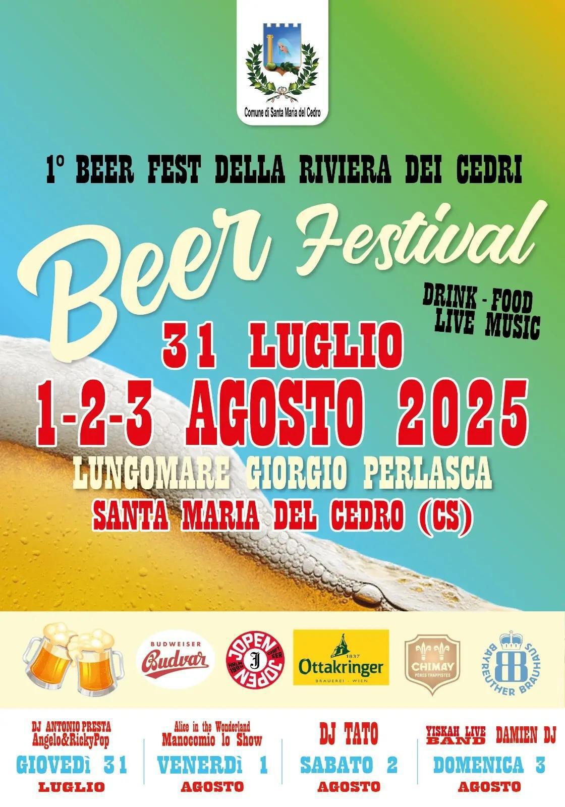 Beer Festival - gran finale con la Yiskah Live Band e Damien DJ