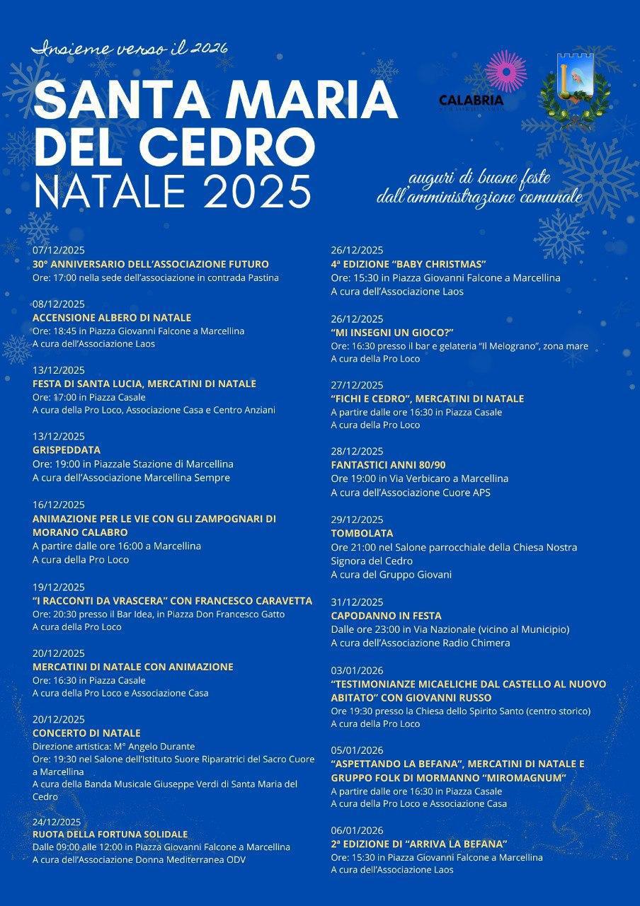 "Aspettando La Befana", Mercatini Dl Natale E Gruppo Folk Dl Mormanno "Miromagnum" (Inizio ore 16:30)