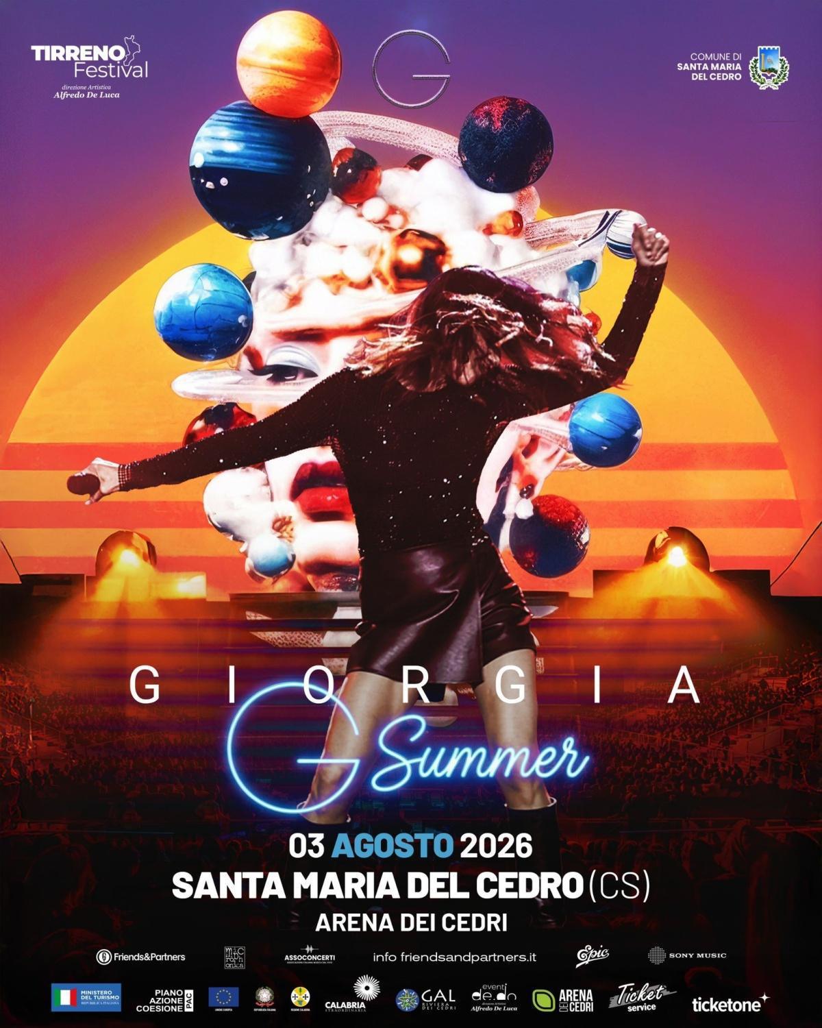 Giorgia - Summer (start h. 21.30)