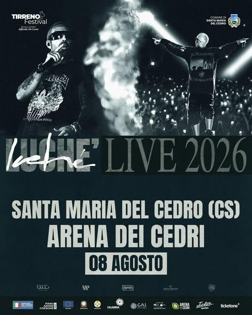 Luchè - Live 2026 (start h. 21.30) Luchè - Live 2026 (start h. 21.30)