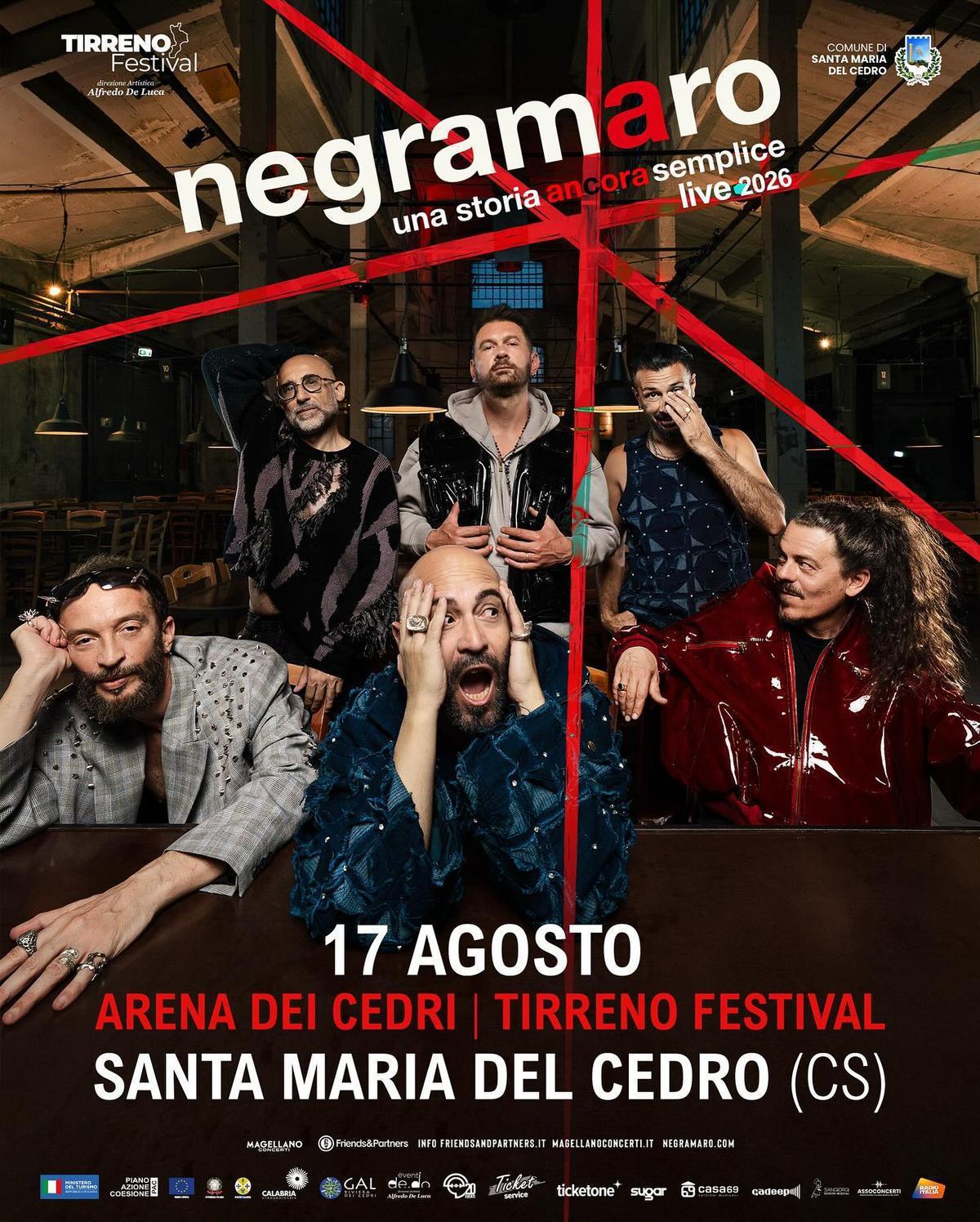 Negramaro - Una Storia Ancora Semplice Live 2026
