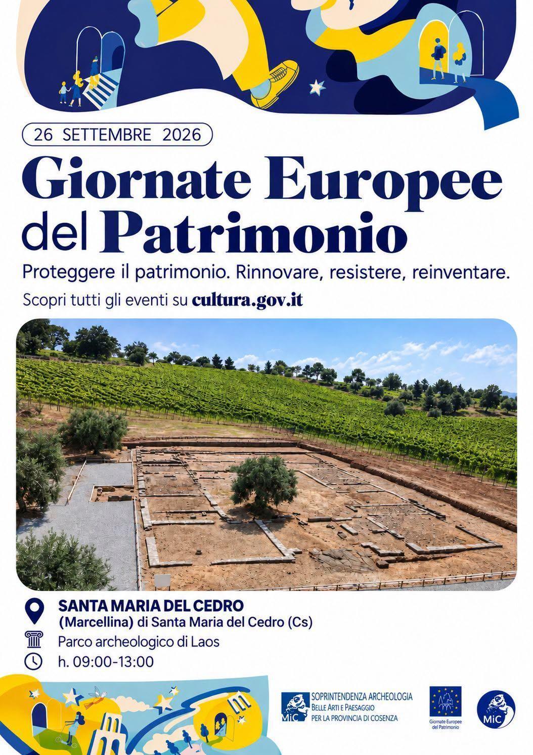 Giornate Europee Del Patrimonio (Dalle 09.00 alle 13.00) Giornate Europee Del Patrimonio (Dalle 09.00 alle 13.00)