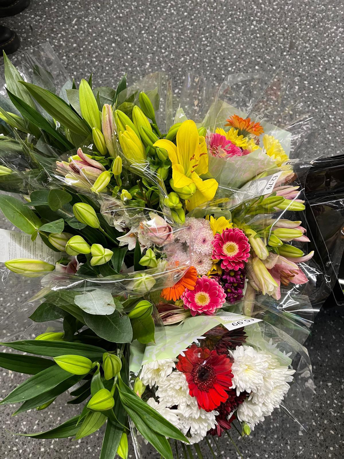 Donation of flowers