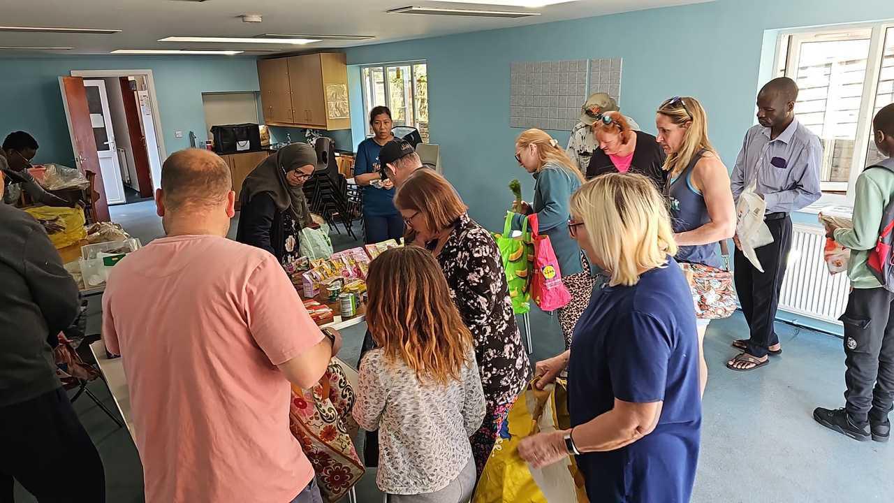 Service users at a Looprun Outlet