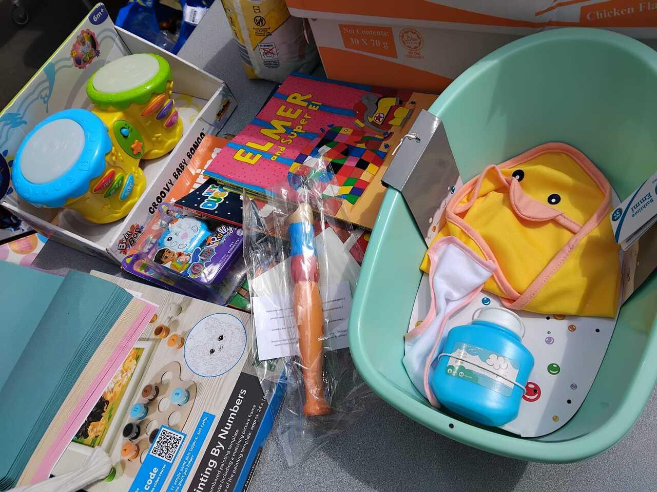 What a Gift Day - New Toys