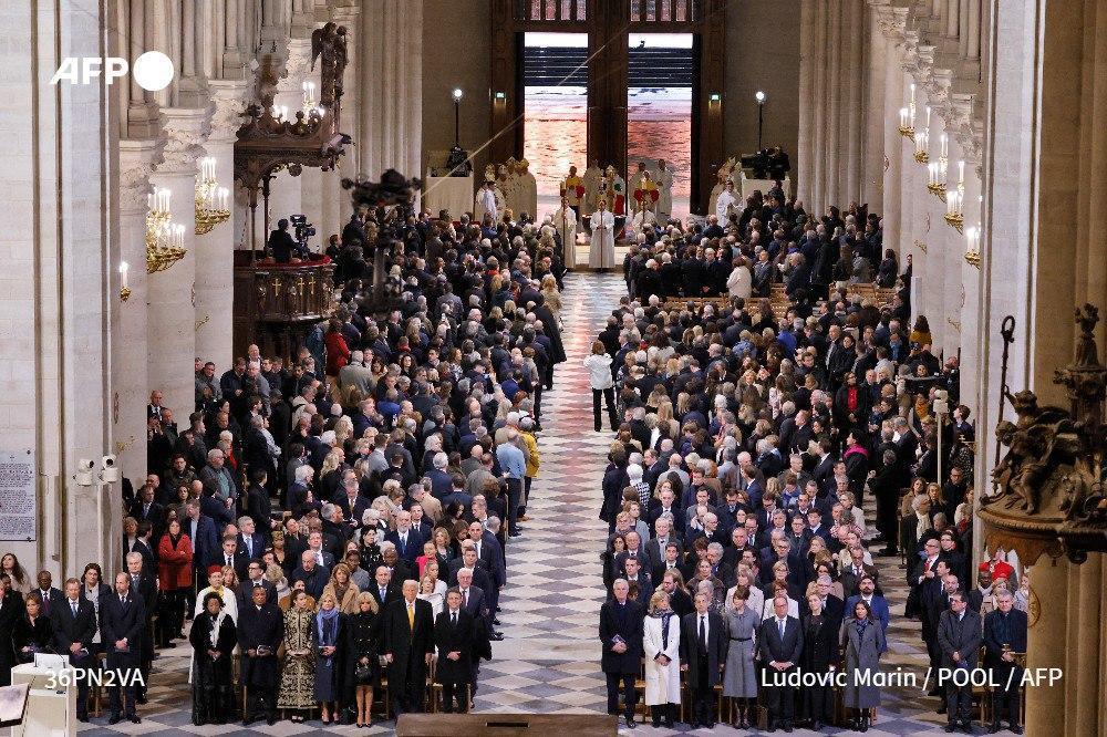 France. Gratitude nationale pour la réouverture de Notre-Dame France. Gratitude nationale pour la réouverture de Notre-Dame