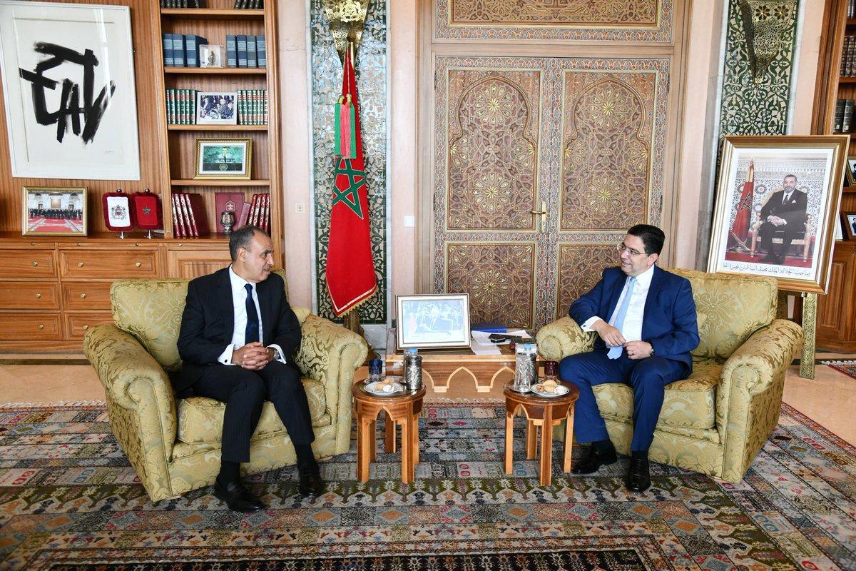 Bourita reçoit un message égyptien pour le Roi Mohammed VI1