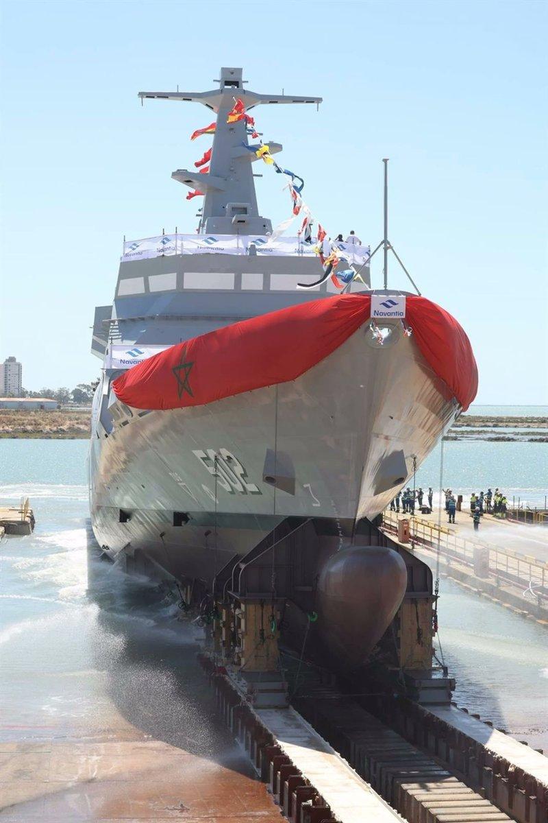​#RMN | Lancement du patrouilleur Avante 1800 pour la Marine Royale Marocaine