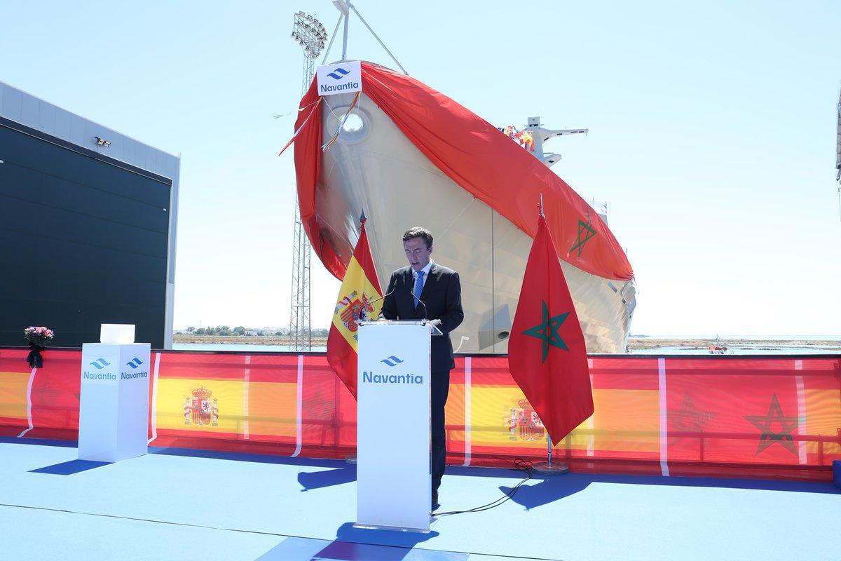 #RMN | Lancement du patrouilleur Avante 1800 pour la Marine Royale Marocaine #RMN | Lancement du patrouilleur Avante 1800 pour la Marine Royale Marocaine