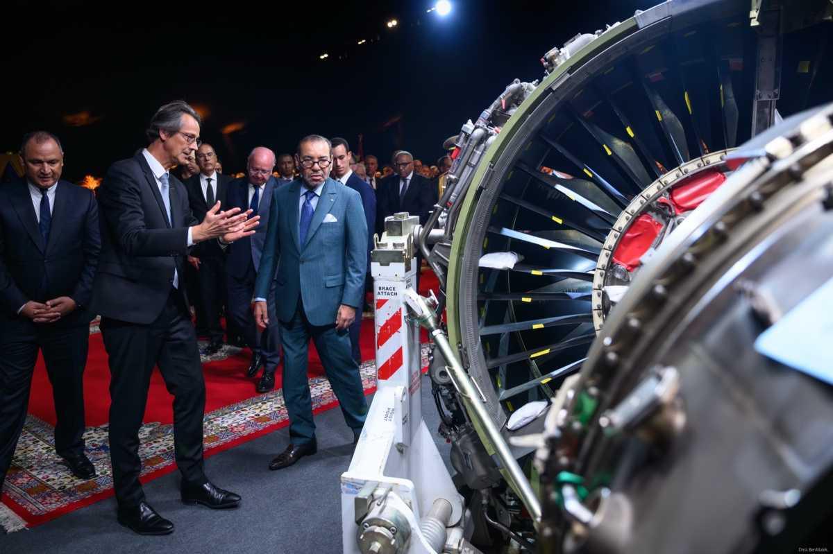 Le Maroc à la pointe de la révolution aéronautique en Afrique : Mohammed VI inaugure la première usine de moteurs d'avions du continent