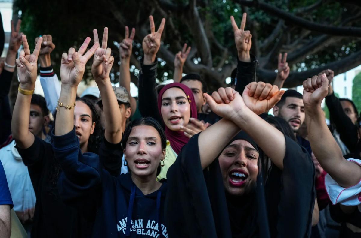 Maroc: «GENZ212» s’essouffle; l’AMDH décompte 1 500 interpellations, dont 333 mineurs