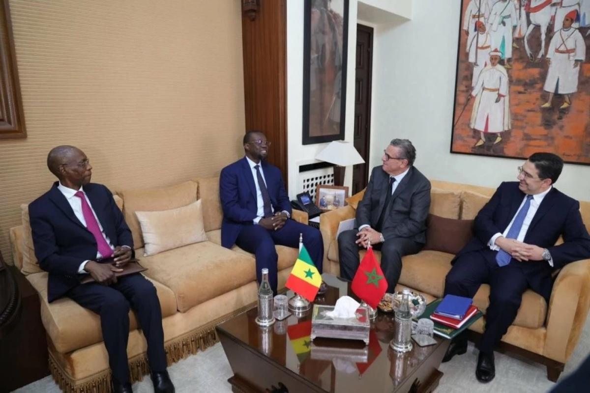 Maroc–Sénégal : Akhannouch et Sonko réaffirment une coopération « multidimensionnelle » à Rabat