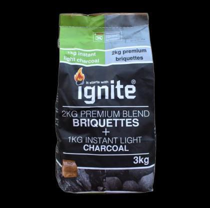 2 in 1 instant light charcoal
