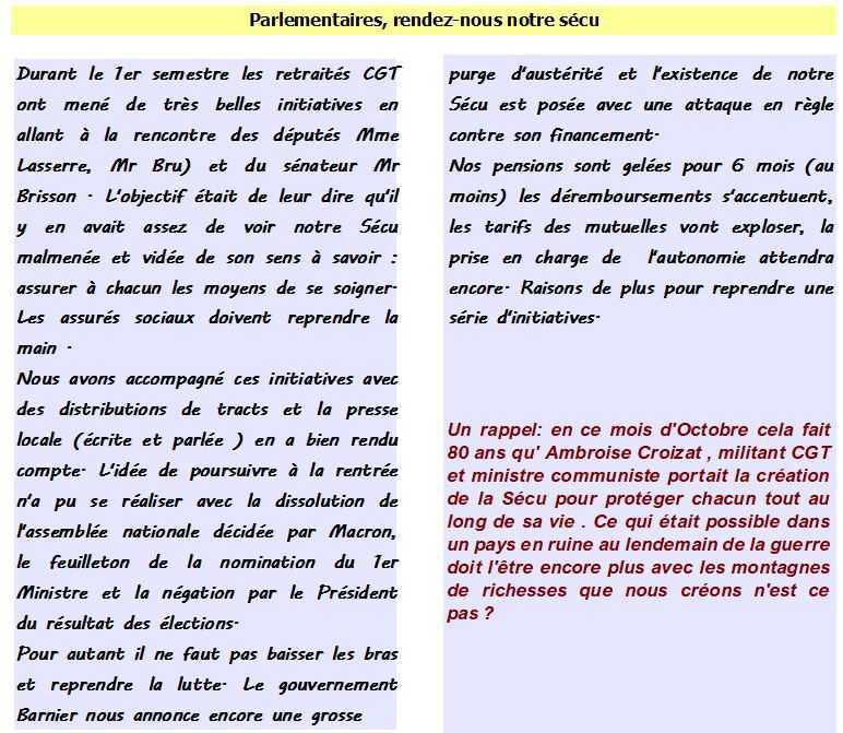 Actu retraités CGT - Bulletin n°7