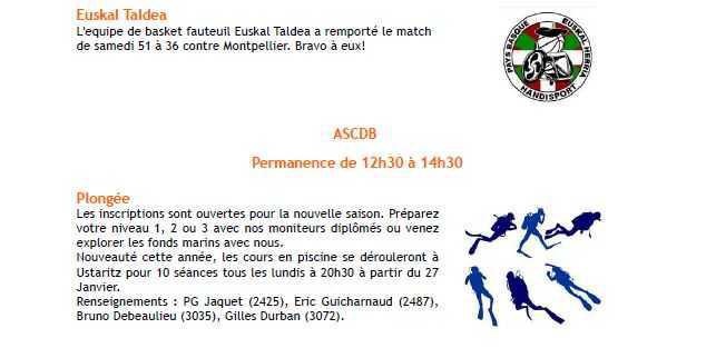 Bulletin n° 4 du 27 janvier 2025