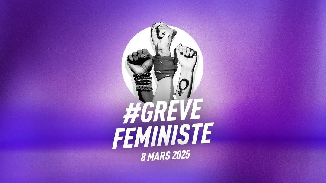 8 mars 2025 : En grève et dans la rue pour l’égalité !