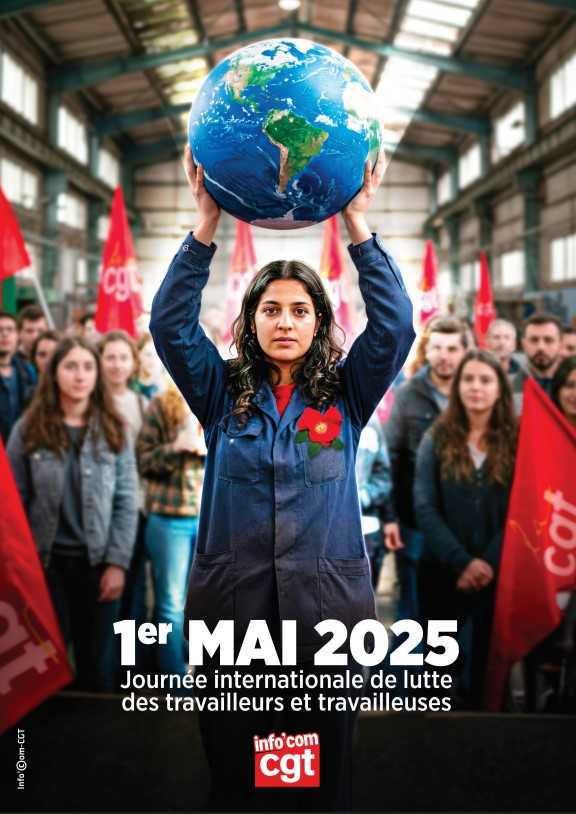 1er mai 2025 Pour la paix juste et durable Pour nos retraites et nos salaires