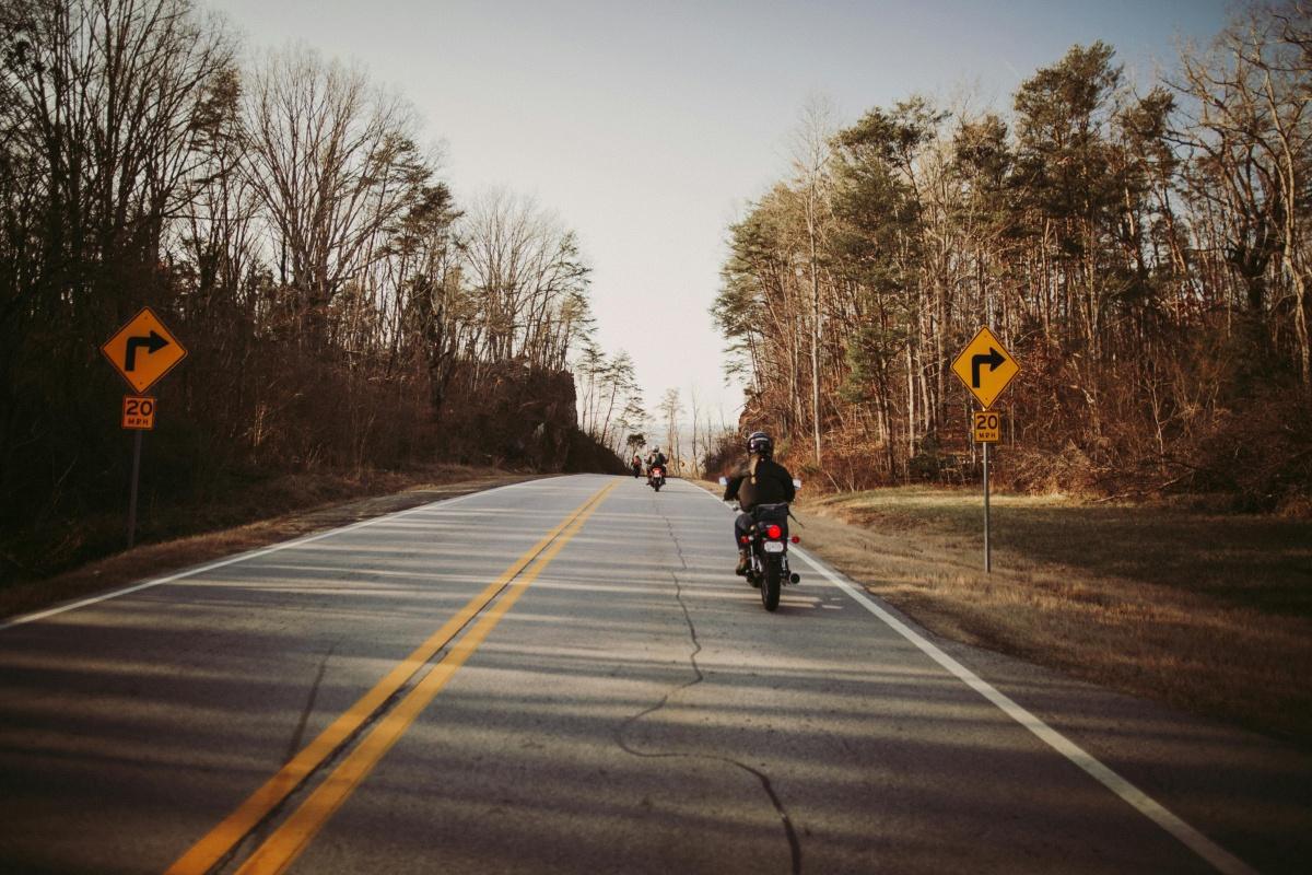 Moto randonnée 