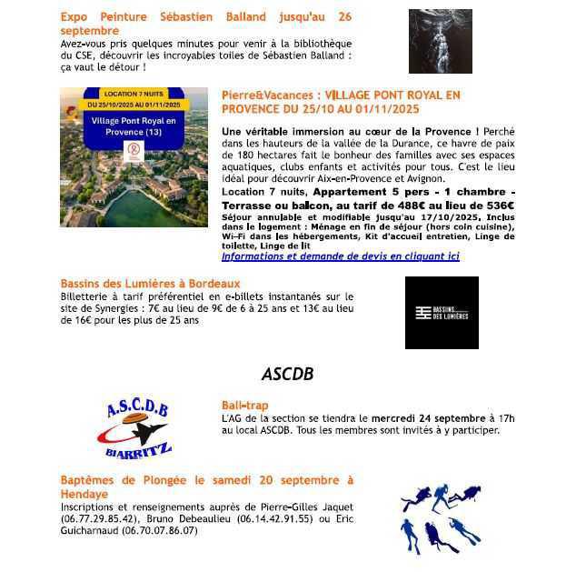 Bulletin n°38 du 15 septembre 2025