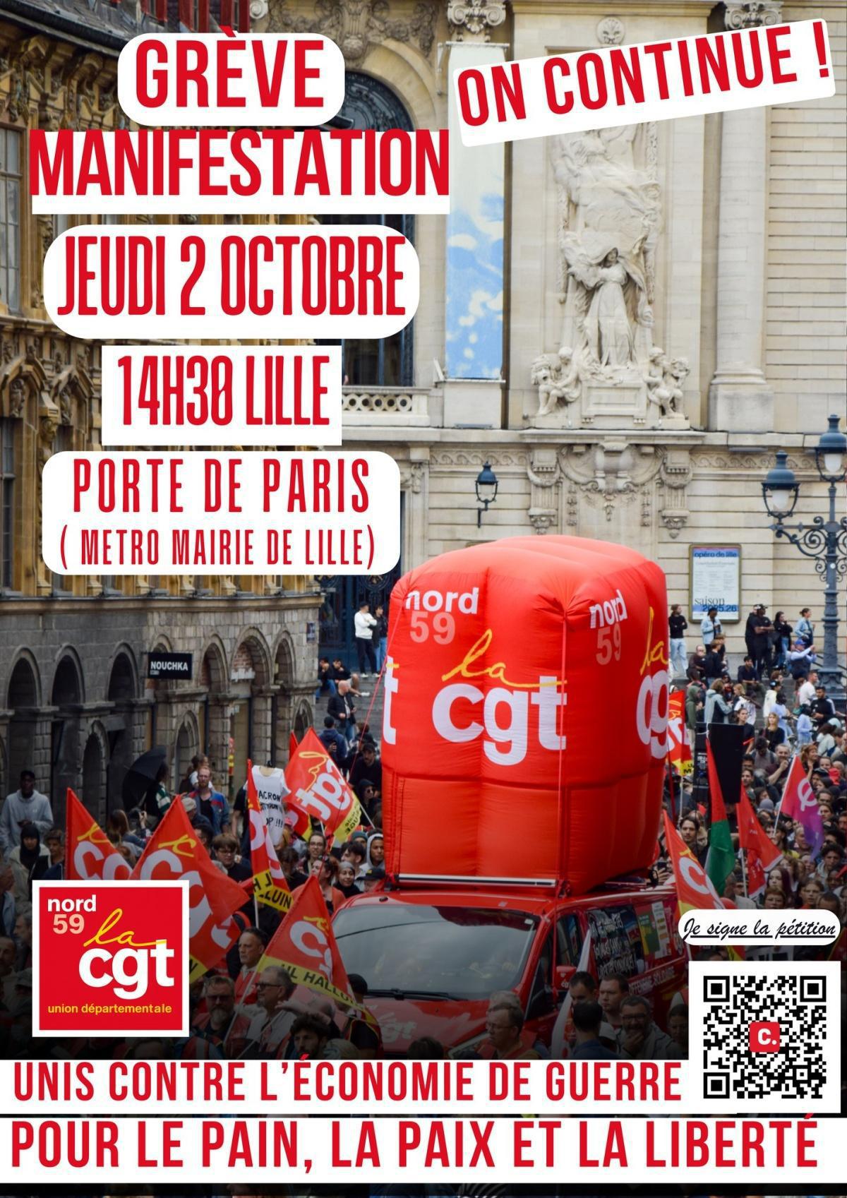 Le 2 octobre, on accélère !