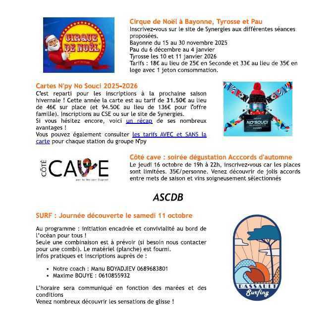 Bulletin n°41 du 6 octobre 2025