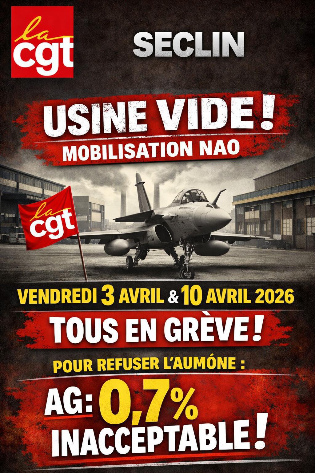vendredi usine vide 2026