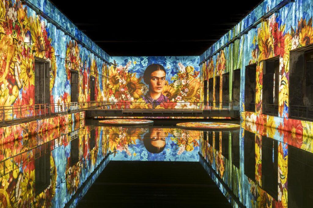 A l'occasion de la nouvelle exposition du bassin des Lumières