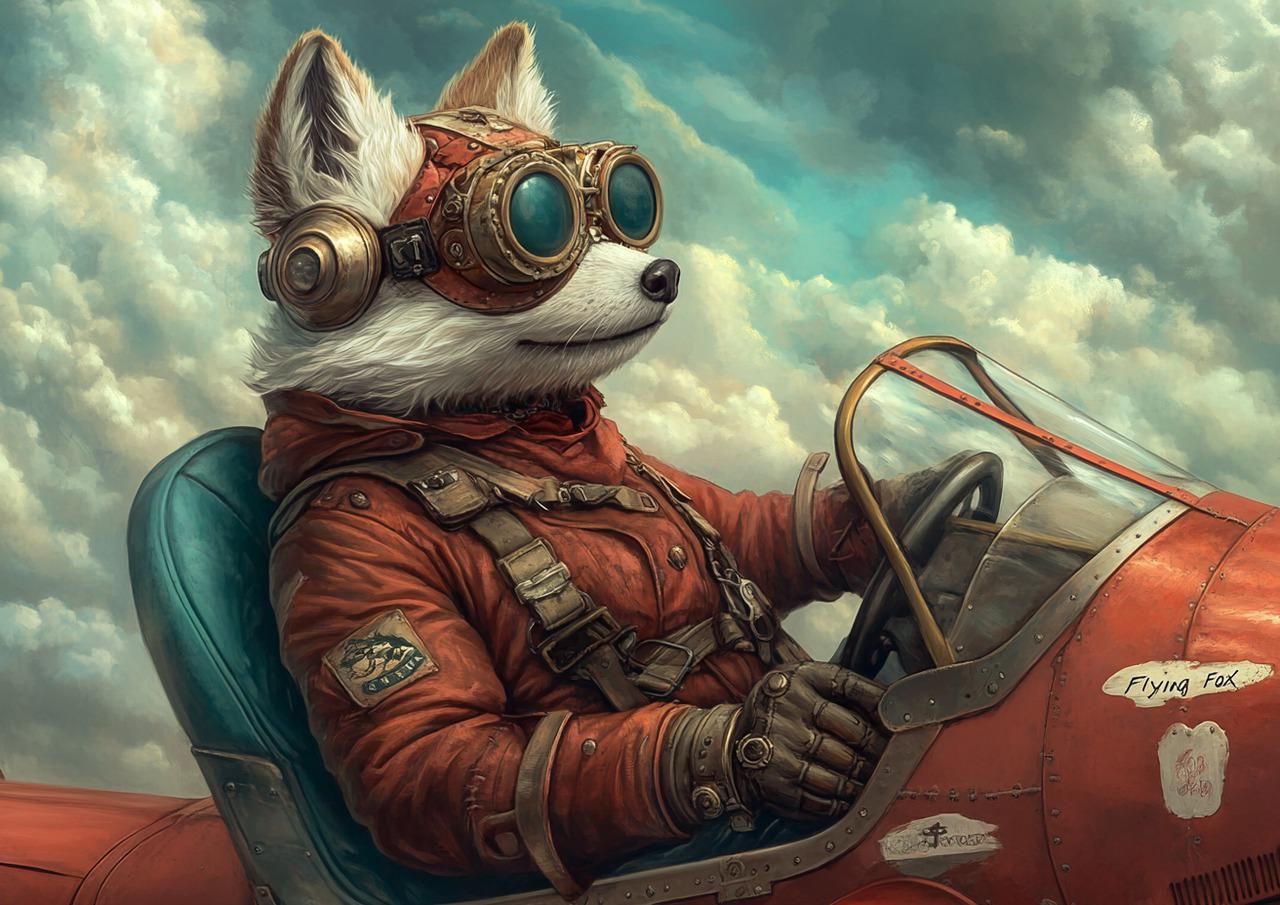 hevell_a_steampunk_airhero_named_flying_fox_with_Flying_Fox_on__9c793e25-e9c6-474f-86b3-546ff76522d9