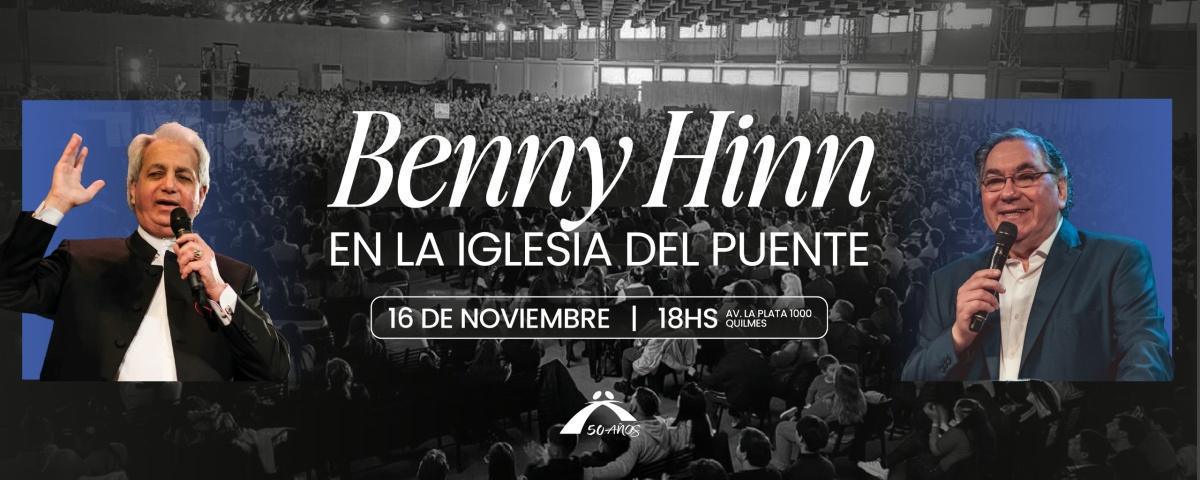 Benny Hinn en la Iglesia del Puente
