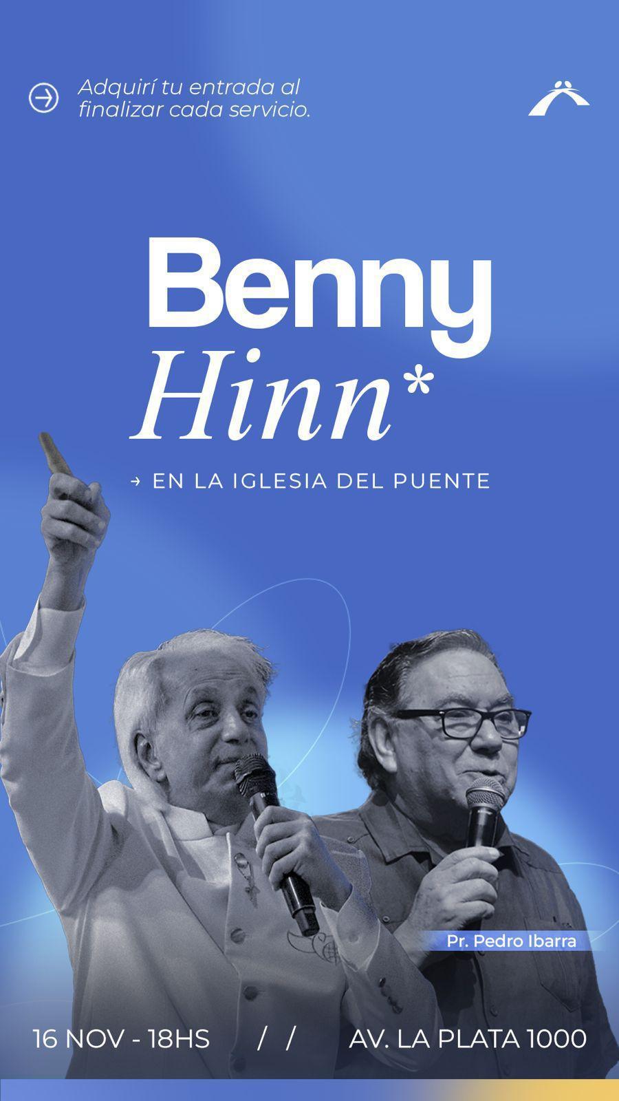 Benny Hinn en la Iglesia del Puente