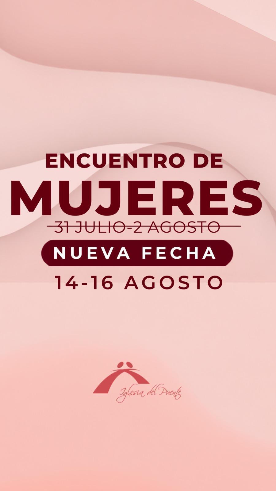 Encuentro de mujeres - Nueva fecha