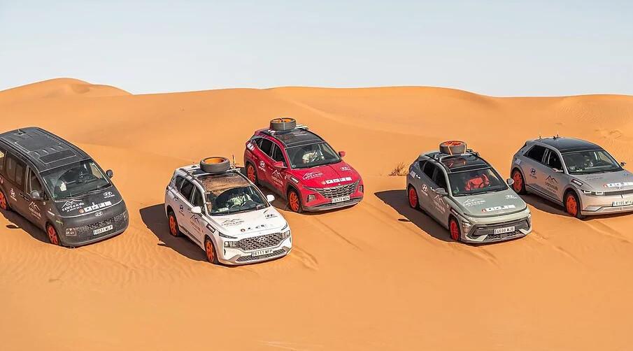 El Desierto de los niños. La acción solidaria de Hyundai