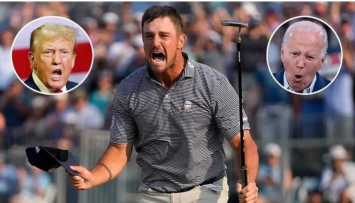 Trump nombra al jugador de golf Bryson DeChambeau Presidente del Congreso Deportivo en USA.