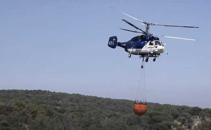 Las sanciones a Rusia mantienen en tierra los helicópteros clave contra los incendios