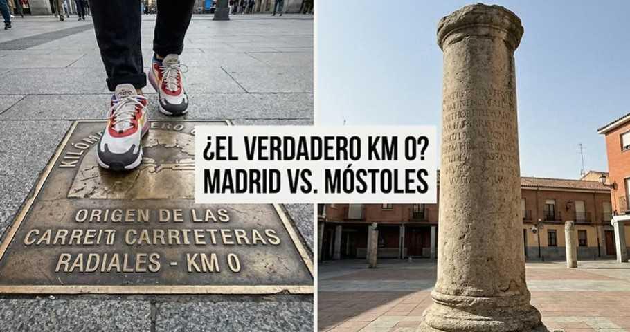 La historia que sitúa el centro de España en Móstoles y no en Sol