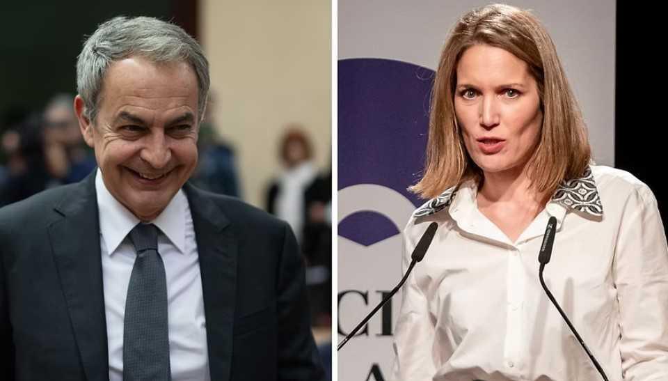 Silvia Intxaurrondo y la bolsa negra. Silvia Intxaurrondo y la bolsa negra.