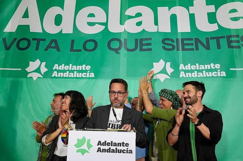 Moreno se queda a dos escaños de la mayoría absoluta Moreno se queda a dos escaños de la mayoría absoluta
