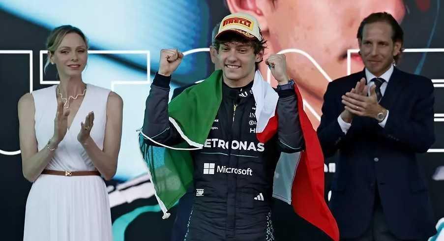 Brillante victoria de Antonelli en Mónaco