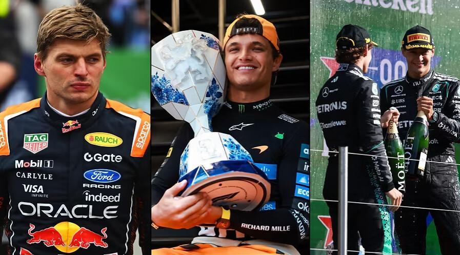 Segunda victoria de Norris y dramática eliminación de Verstappen en casa.